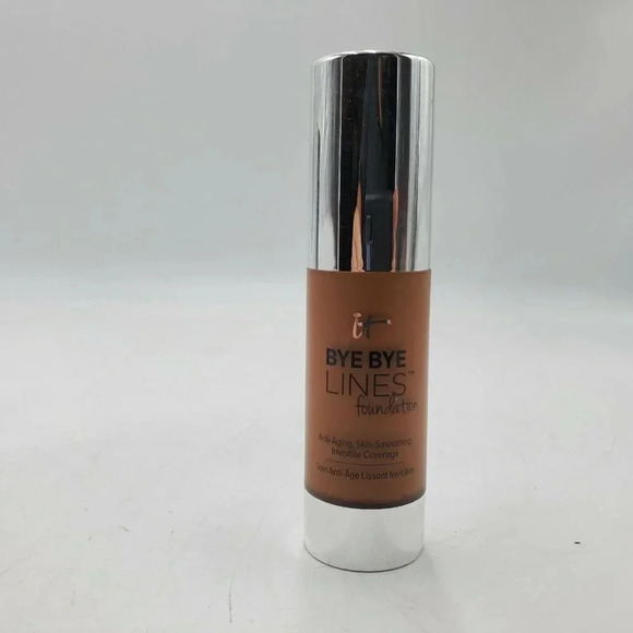 IT Cosmetics Bye Bye Lines‎ Foundation in Deep NIB - Picture 2 of 8